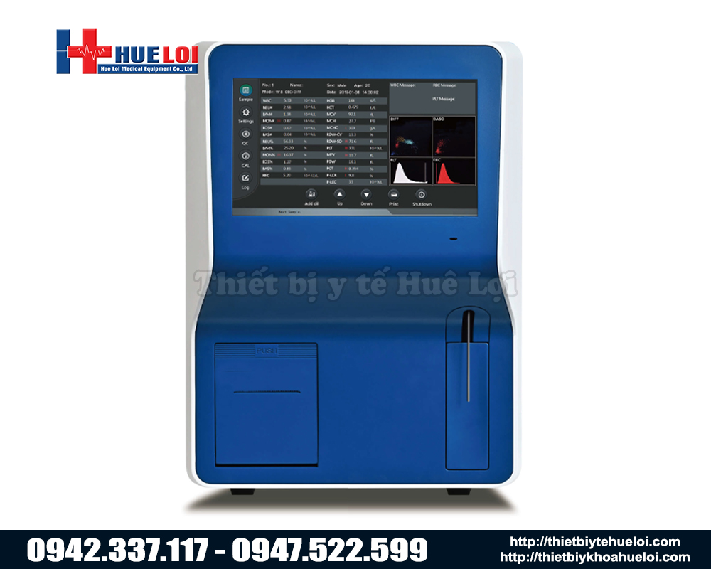 xét nghiệm huyết học BHA 5000 vet