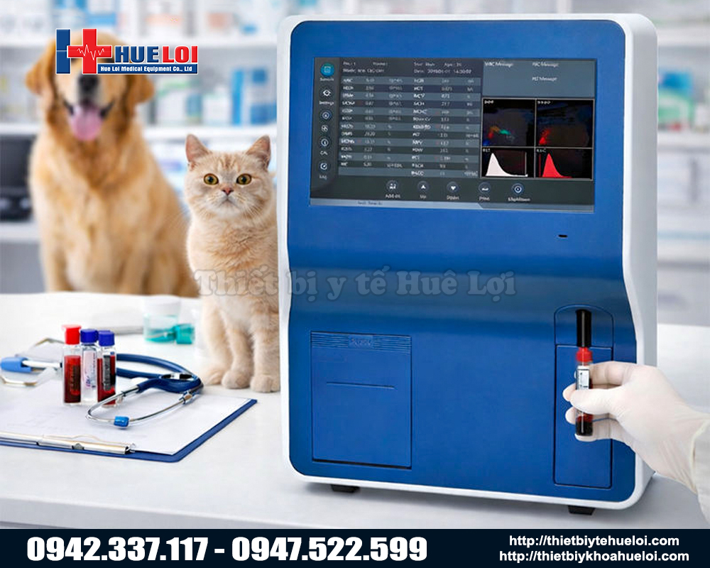 máy xét nghiệm huyết học 5 thành phần