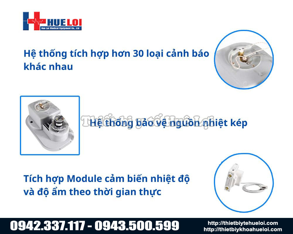 lồng ấp trẻ sơ sinh hiện đại