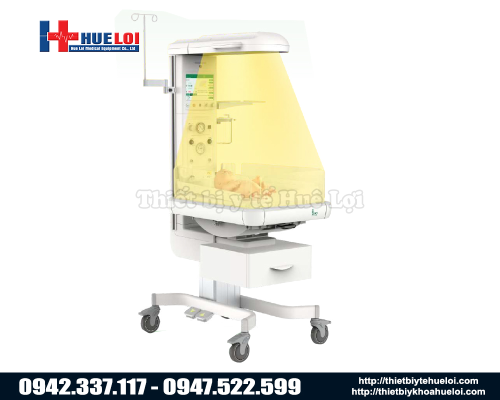 đ&egrave;n chiếu m&aacute;y sưởi ấm trẻ sơ sinh