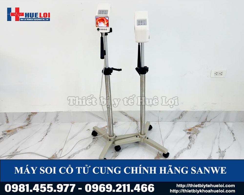 m&aacute;y soi cổ tử cung ch&iacute;nh h&atilde;ng