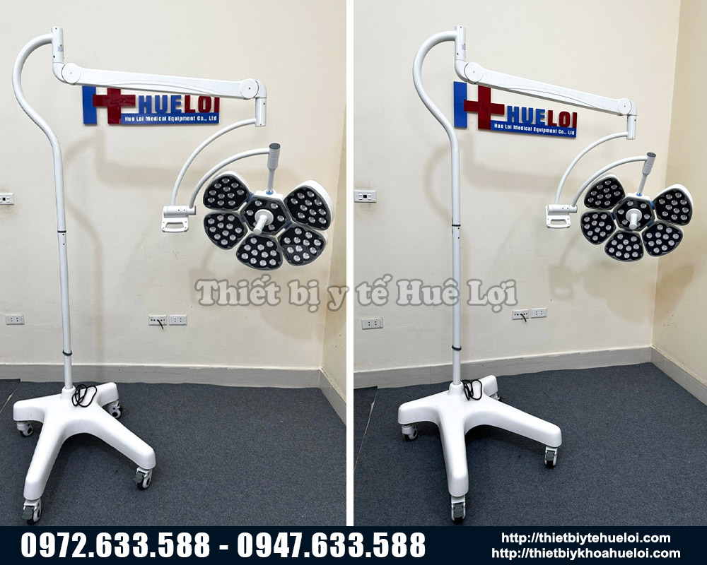 đèn mổ 5 cánh led