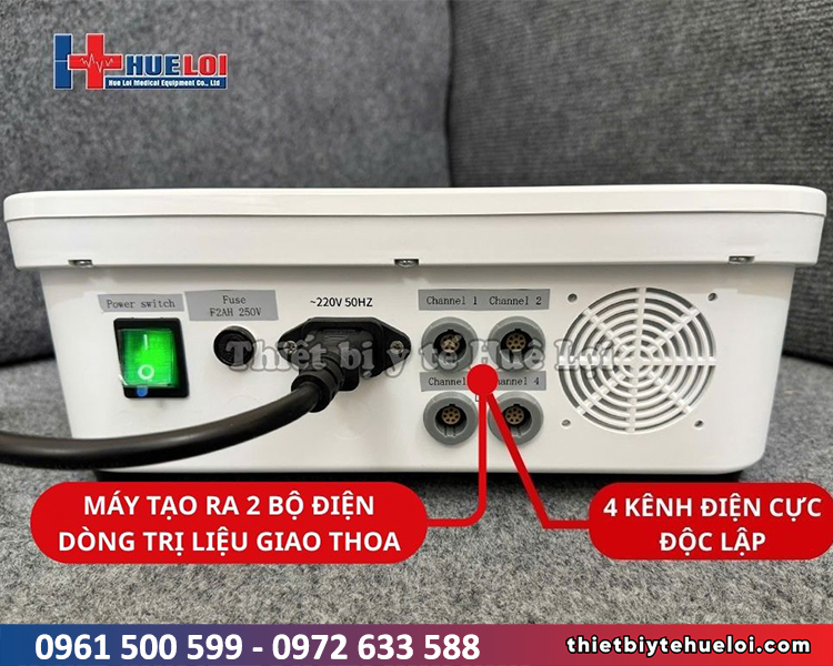 m&aacute;y điện xung trung tần