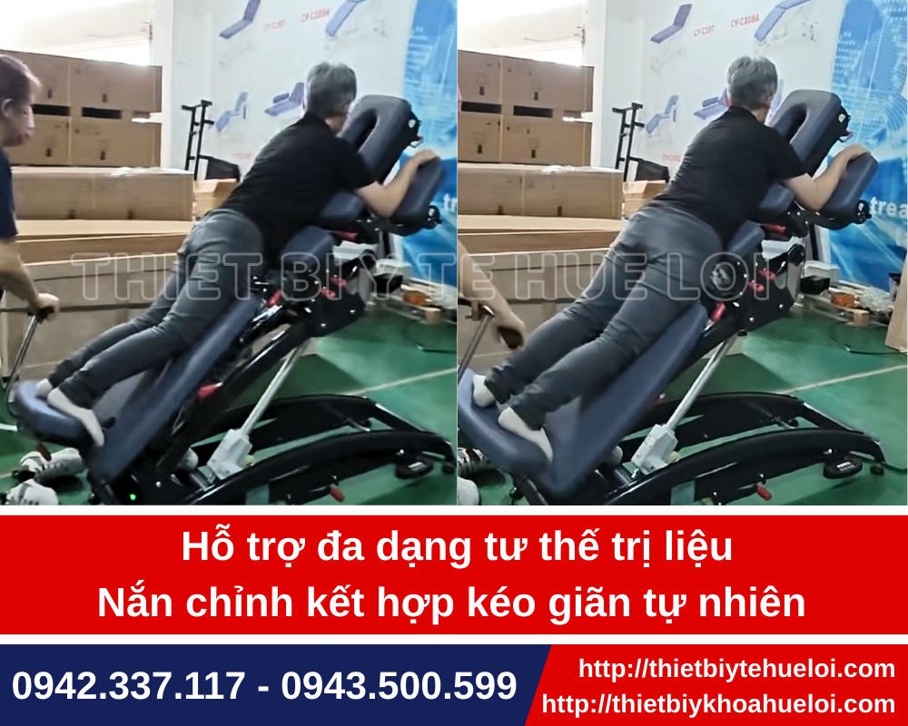 thiết bị nắn chỉnh cột sống mới nhất