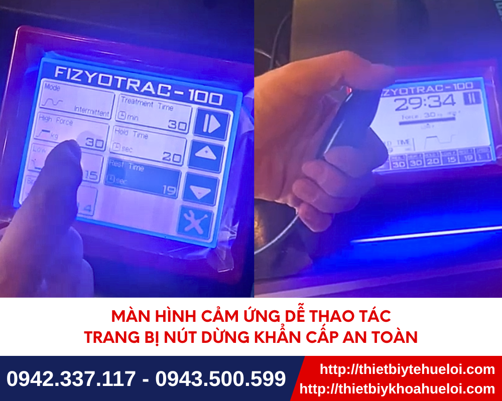 máy kéo giãn cột sống