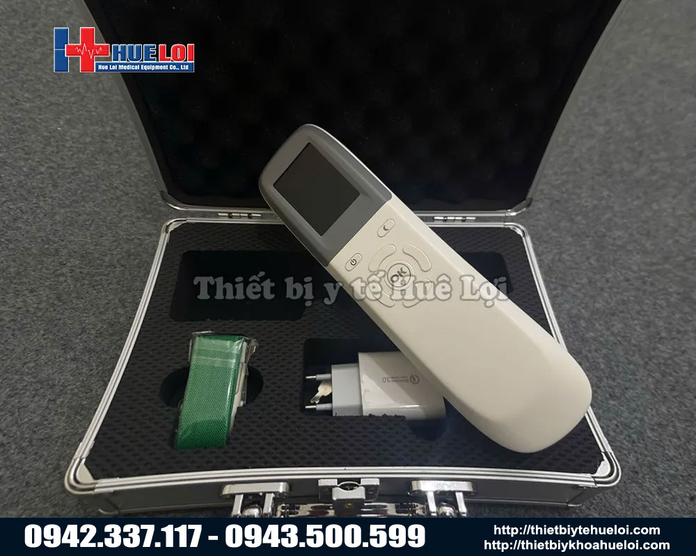 cấu hình và phụ kiện máy soi vein QV-600