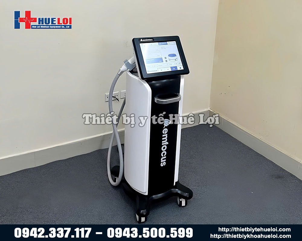 thiết bị vật lý trị liệu xung kích emfocus-III